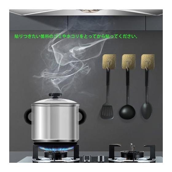 [Set of 12] Wall Hanging Hooks, Adhesive, Strong, No-Drill Hooks, Moisture-proof, No Rust, No Paste Marks, No Drills, Transparent
