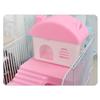 Feeding Bottle Hamster Double-storey Villa Ventilation Hamster Nest Pet Castle Cage  Pet House