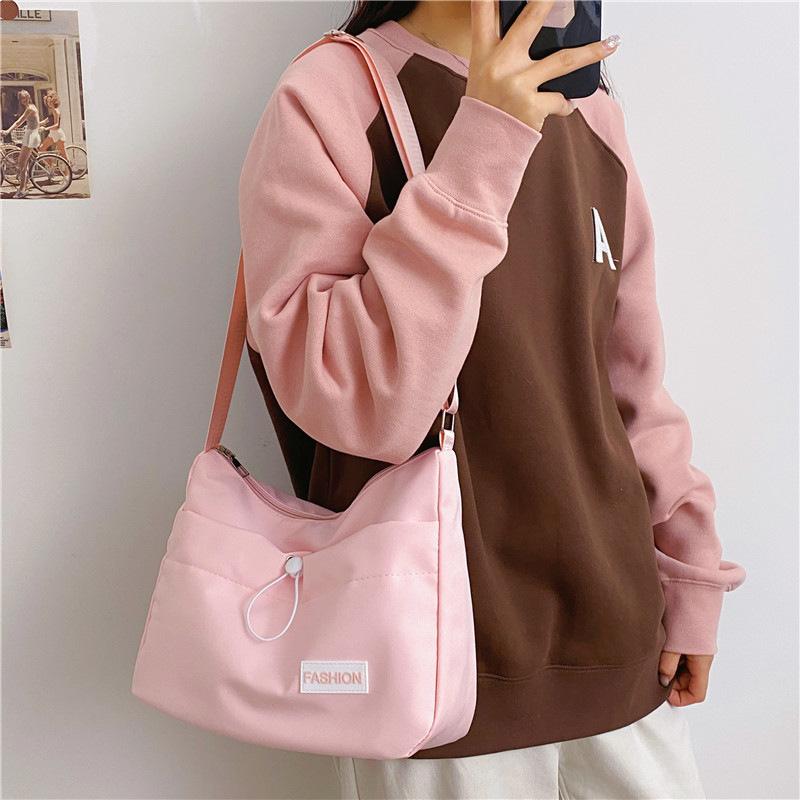 

Women s bags, bags, new shoulder bags, fashionable and simple messenger bags. розовый