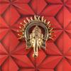 Metal Ganesha Ji Statue,Ganpati Wall Hanging Sculpture Lord Ganesh Idol Lucky Feng Shui Wall Decor Your Home,
