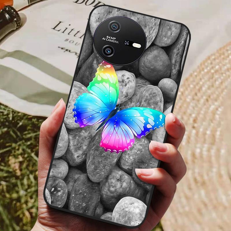 Per OSCAL TIGER 12 Custodia Silicone Morbido Lusso Antiurto Cover per Oscal Tiger 12 TPU Coque Gatto Carino Funda Shell Oscal Tiger12