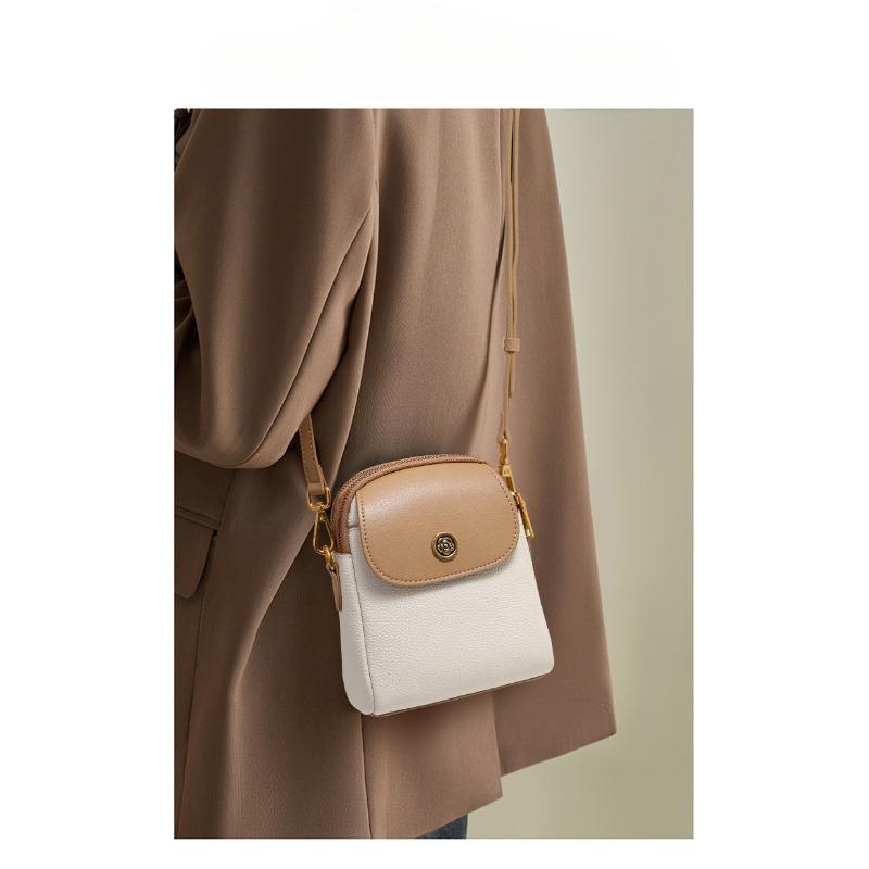 New Soft Leather Bag Summer Fashionable Versatile Niche High End Style One Shoulder Crossbody Bag