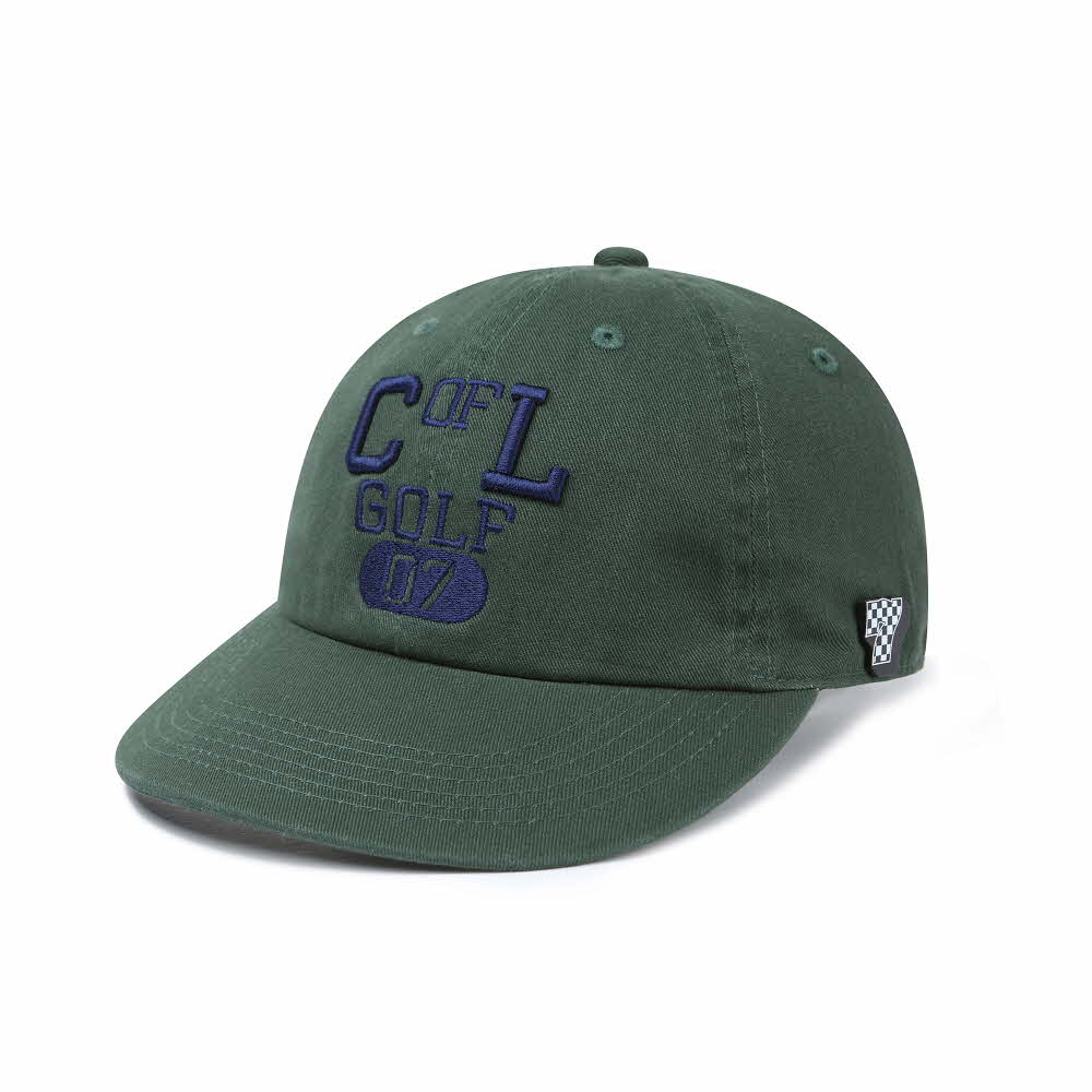 CHILL SPORTS CLUB Sea Of L Ball Cap Forest Green