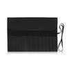 Black Foldable Makeup Brush Bag, Large Capacity, 14-40 Slots