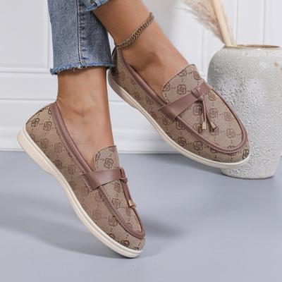 Pantofi Plați de Damă la Modă Toamnă Nou Pantofi Unici Anti Catifea Clasici cu Vârf Rotund Mocasini de Damă Pantofi Casual Plați la Modă pentru Femei
