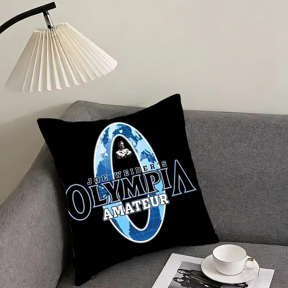 Brand MMr OOlympia Cushion Cover Elegant Comfort Pillowcase Sofa Bed Doublesided Printed Invisible Zipper Home Decor