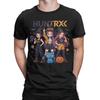 Gruseliger Hunterx Halloween Kpop Dämonenjäger Huntrix Mädchen und Tiger T-Shirt für Männer Baumwolle Humorvolles T-Shirt Rundhals T-Shirt