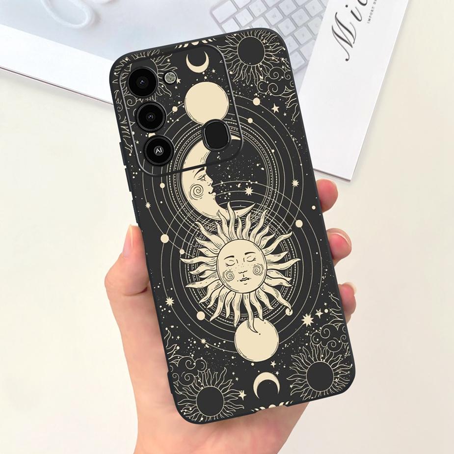 For Tecno Spark 8C Case KG5k KG5j KG5n Stylish Candy Painted Cover Soft Silicone Phone Case For Tecno Spark Go 2022 Spark8C Bags