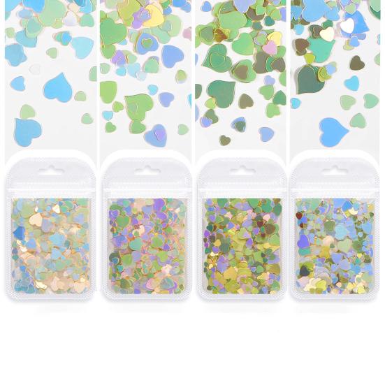 Great Nail Decoration Mini Attractive Shiny Visual Effect