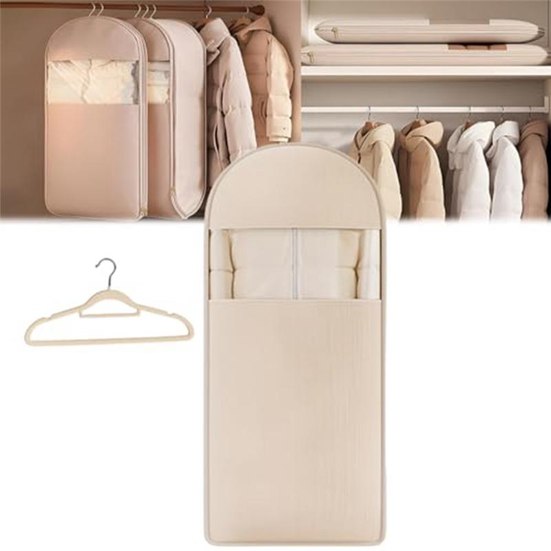 ABUL-Down Jacket Compression Bag With Self-Compressing Zipper For Efficient Clothes Storage