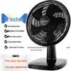 Silent 16-Inch Oscillating Desktop Fan for Home, Office, Student Dorm, or Bedside Use