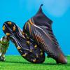 High-top Football Shoes Mens Soccer Cleats Outdoor Lightweight Training Boots Ground Athletic Football Boots for Men/Women