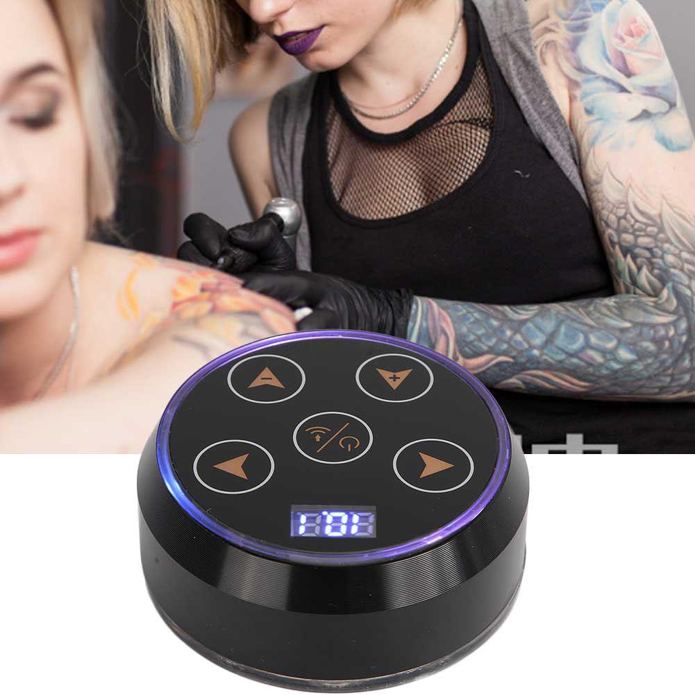 LCD Tattoo Power Supply with Power Adapter Tattoo Machine Accessory