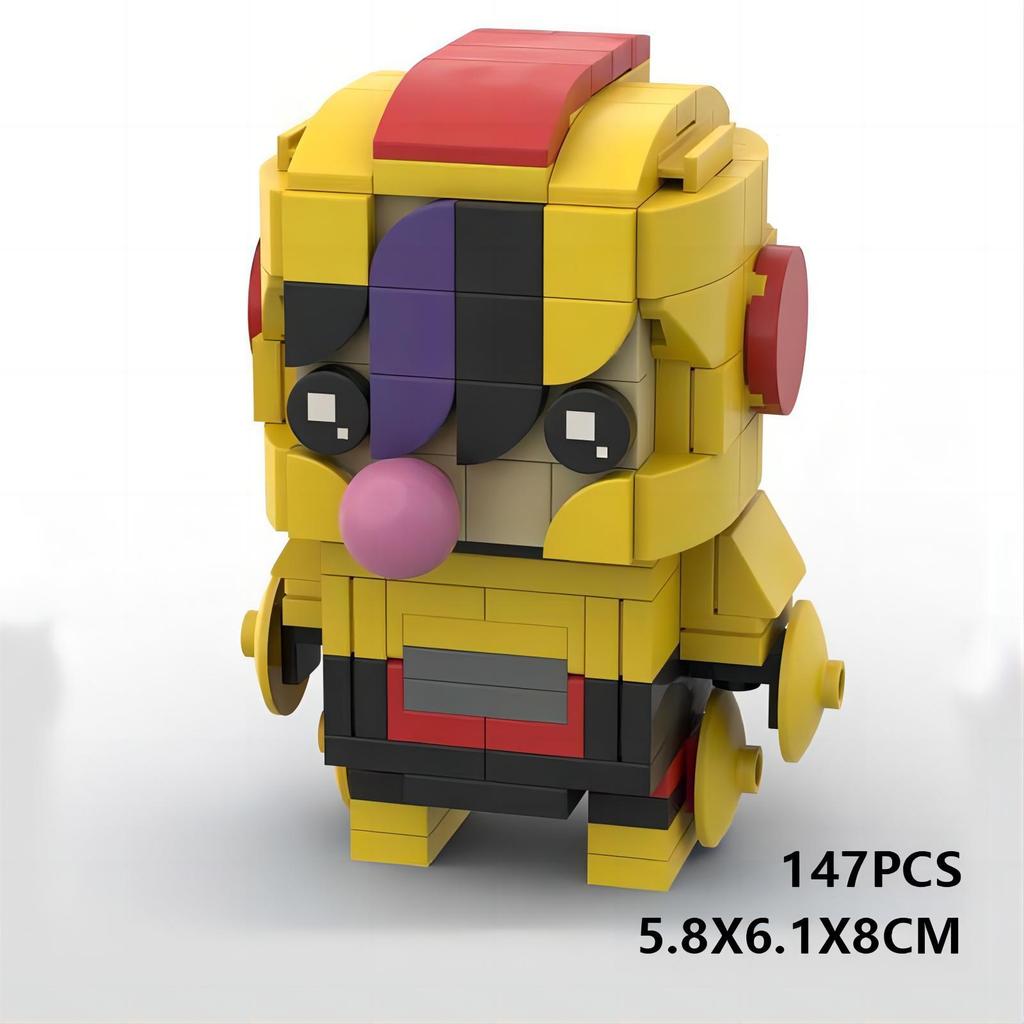 Building Blocks Small Particles Children's Square-headed Puzzle Toy Model Ornaments