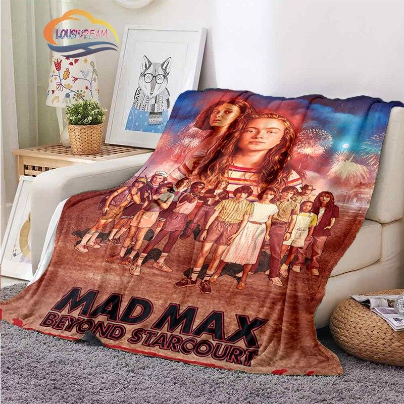 Stranger Things blanket 3D print Halloween Stranger Things blanket newest Popular Horror drama Sofa bed blanket Camping blanket