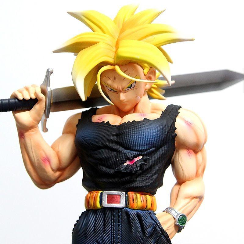 JJ Factory Sword Bearing Trunks Figure Dragon Ball Anime Collectible Model Cool Desktop Decor Perfect Birthday Gift