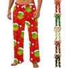 Men's Christmas Print Pants Cozy Sleep Pants