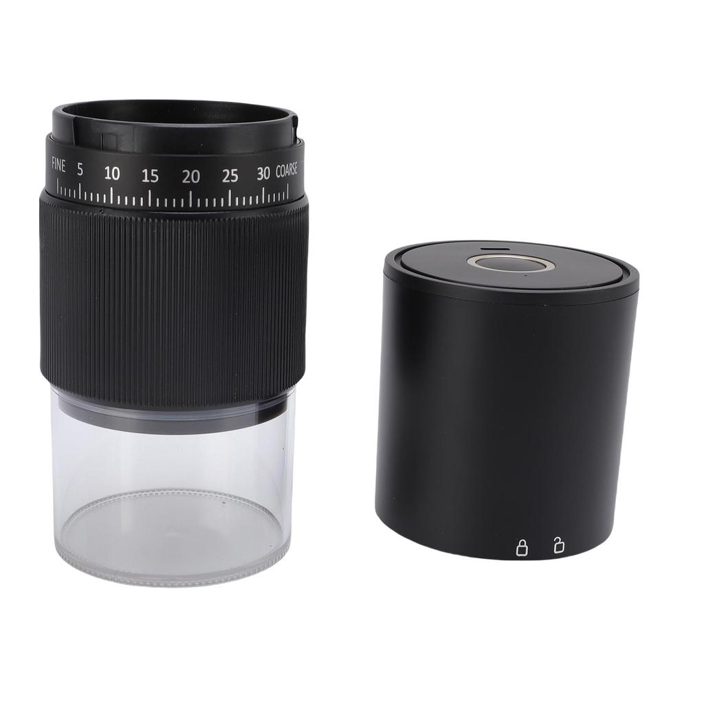 Elektrische Kaffeemühle Automatisch Wiederaufladbar Leise Tragbare Kaffeemahlmaschine mit