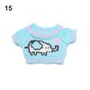 Plush Toy Clothes 30CM Doll Tops Knitted Sweater Hoodie Overalls For Bear Kawaii Mini Yellow Duck Clothes Accessories Kids Toys