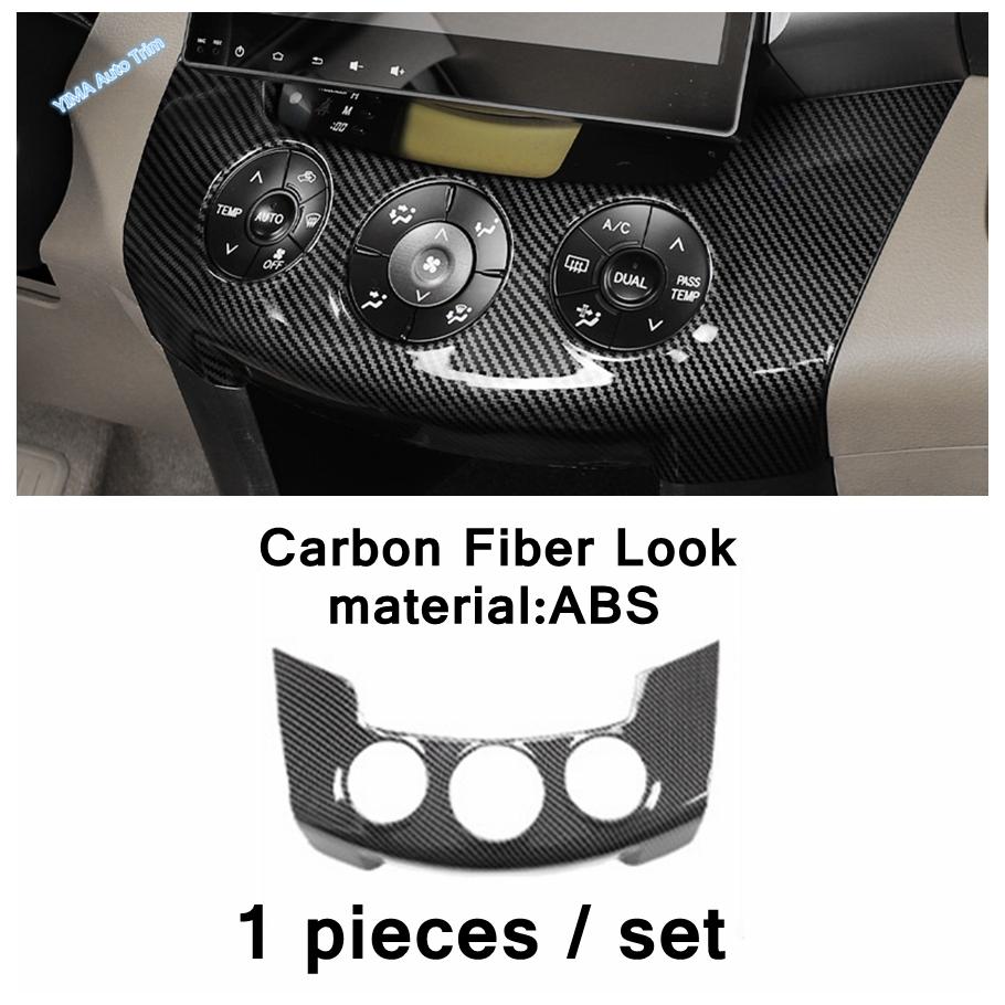 Handbrake / Window Lift Button / Steering Wheel / Gear Shift Panel Cover Trims Door Handle Bowl Fit For Toyota Rav4 2009 - 2012
