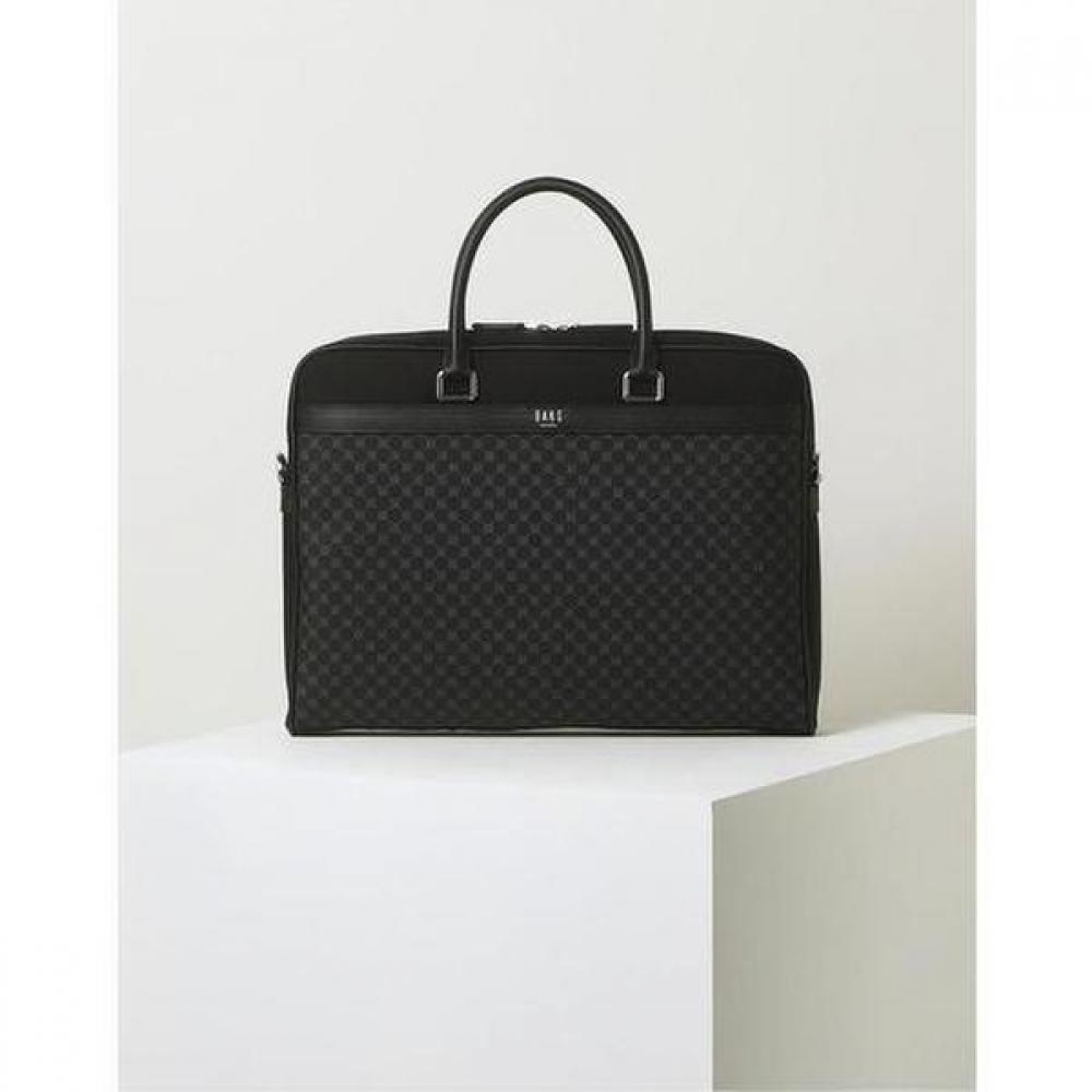 Daks Nylon Briefcase  Fits 15 Inch Laptop  Black Dd Pattern Dbba5f591bk