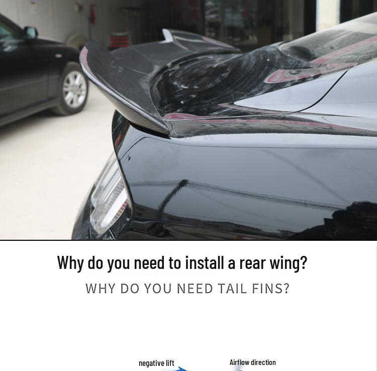 15-23 Ford Mustang Carbon Fiber Rear Wing Trunk Spoiler