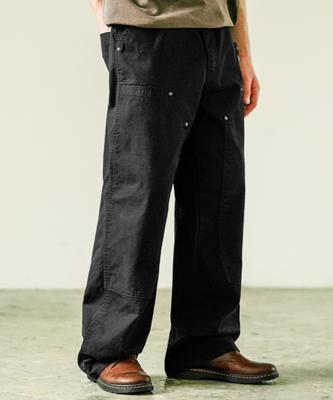 EZKATON Parts Double Knee Pants Black Mmlp6756