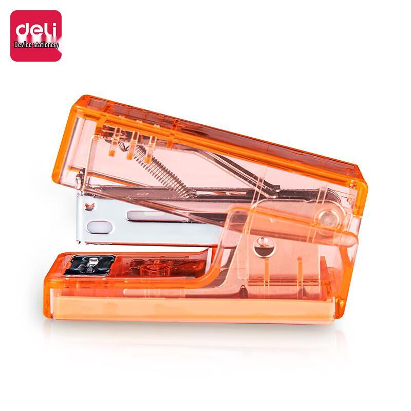 Deli Mini Transparent Stapler Set