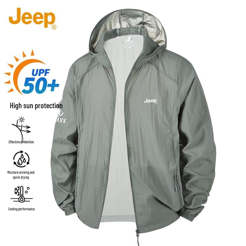 

JEEP Men s Summer Outdoor Skin Jacket XL