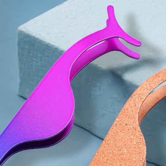 Professionelle falsche Wimpernpinzette, multifunktionale elastische Schönheitswerkzeuge