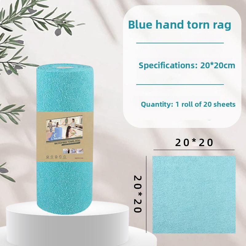Disposable Hand-tear Cloths Are Easy To Tear Off, Absorb Water and Oil, and Cannot Remove Lint or Dirt