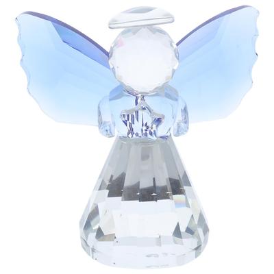 Amosfun Engelsfigur, Ornament, Niedlich und Stilvoll, Perfekt für Eingangsbereich, Schreibtisch, Tischplatte, Antik, Gartenarbeit, Heimdeko, Geschenk, Dekor