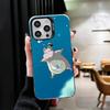 Anime GIBI S-Susuwataris Cute Soft Phone Case for iPhone 15 16 17 Pro Max 17Air 16E 14 Plus 13 12 Mini Shockproof Cover Back She