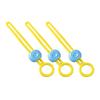 Multipurpose Zip-Ties Pack of 3 Sealing Clamps for Food Cords Reusable Food Clips Sealing Tape Closure Clips For Home