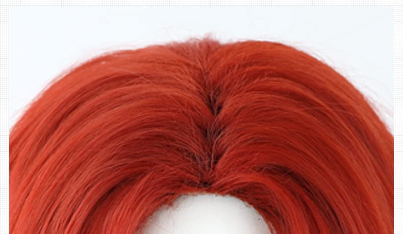 One Piece Shanks Win Red Heat-Resistant Cosplay Wig (A)