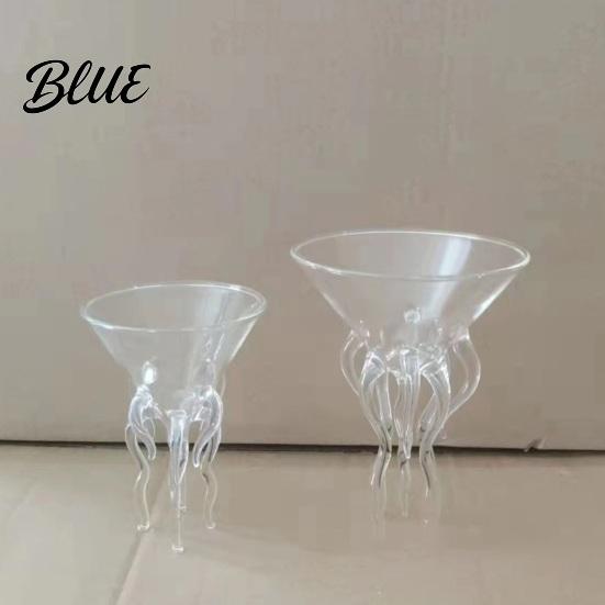 Home Bar Accessoires Octopus Tentakel Wijnglazen Kwallen Vorm Cocktailglas Artistiek Glaswerk voor Multifunctioneel Glas Wijnkoeler
