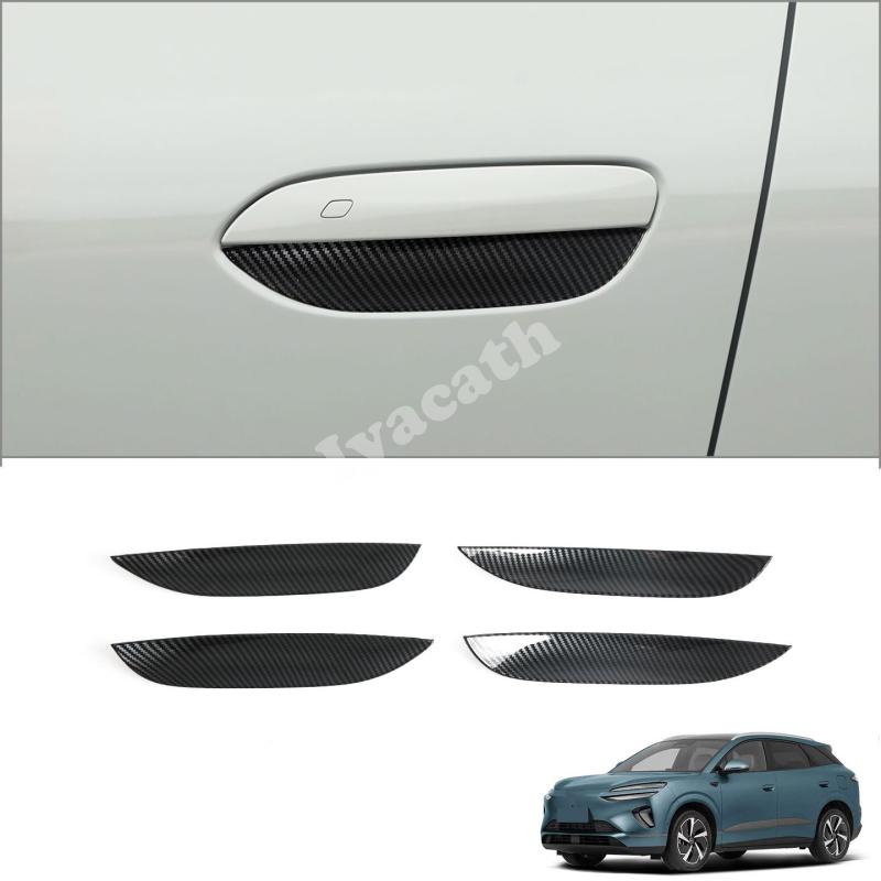 For BYD Sea lion 6 EV DM-i/sealion 06 2025 2026 Exterior Accessories ABS Carbonfiber Rearview Mirror door handle bowl cover