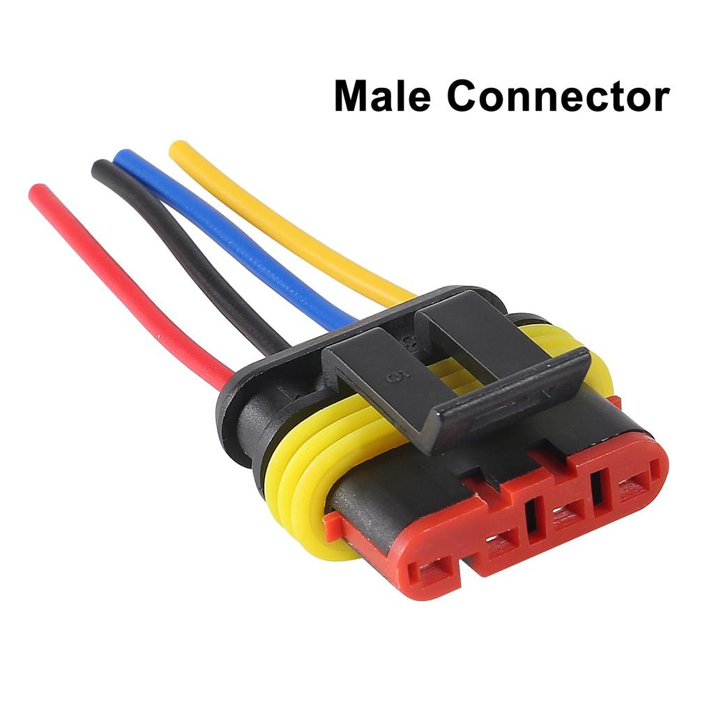 8 Pairs 4 Pin Connector Waterproof Electrical 4 Pin Plug