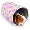 Sommer/Winter Stil Meerschweinchen Tunnelhaus Faltbar Atmungsaktiv Hamster Versteck Waschbar Interaktiv Chinchilla Tunnel Lebensraum