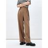 Peacebird Women's High-Waist Pleated Wide-Leg Casual Pants