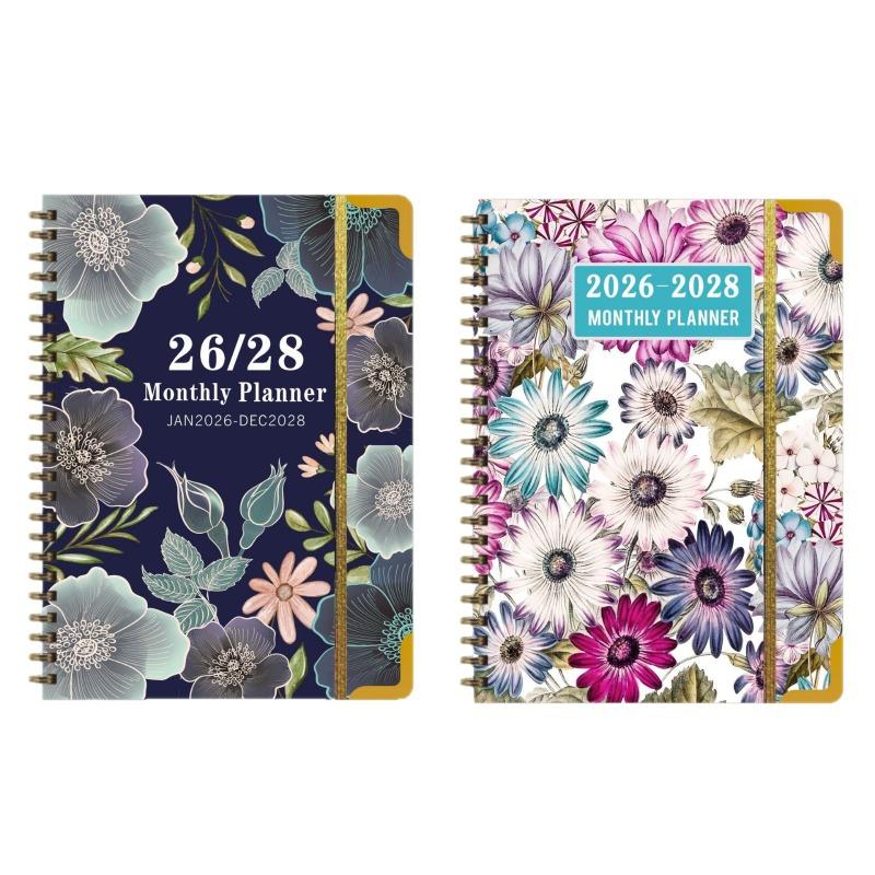 Three Year Planner English Inner Page Daily Schedule Agenda Notebook