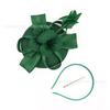 New feather headdress bridal hair accessories mesh headdress bridal top hat horse racing festival hemp headdress hair accessories