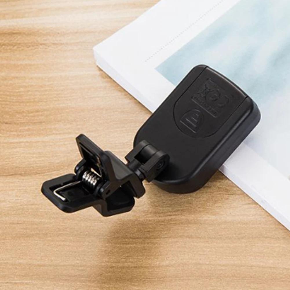 1-2pcs Guitar Tuner Digital Clip-On Tuner LCD Display Chromatic Tuner Clip On Guitar Tuner for Guitar Bass Violin Ukulele