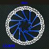Ultralight 160/180/203mm Bisiklet Hidrolik Disk Fren Rotoru Dağ Yol Yarışı MTB Bisiklet Fren Diski 6 Cıvata ile