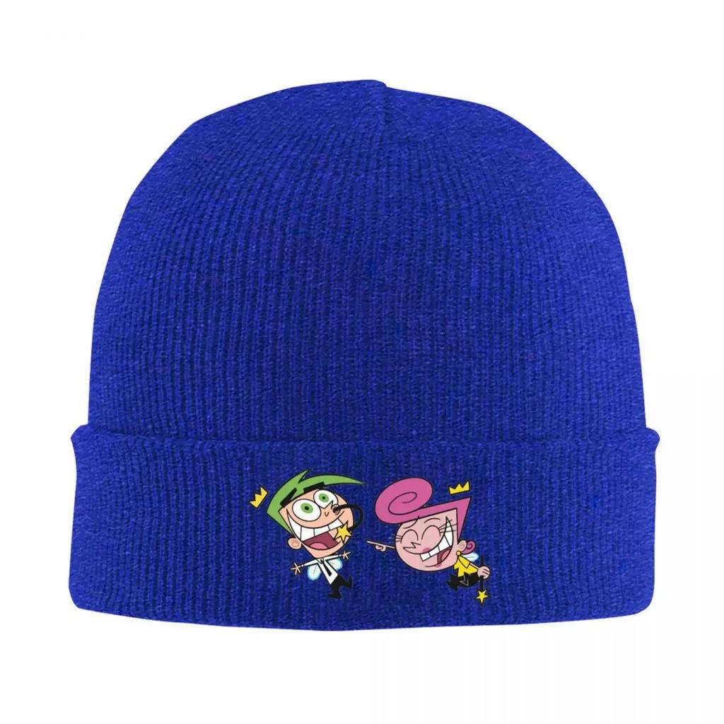 Fairly Oddparents  Cosmo Warm Knitted Cap Hip Hop Bonnet Hat Autumn Winter Outdoor Beanies Hats for Unisex Women Adult