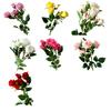 Faux Roses Lifelike Reusable Smooth Beautiful Silk Fake Flower for Kitchen