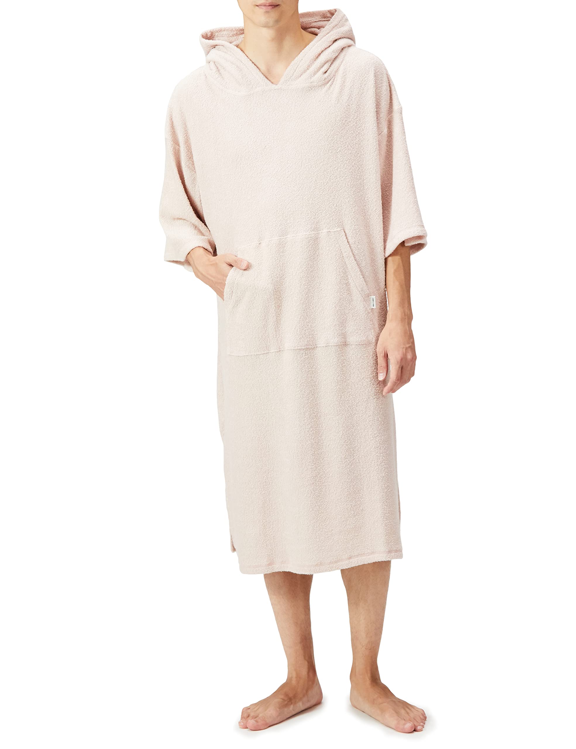 

Comme Ca Пончо Пижама Легкий Размер L Мужской Верх, Розовый,