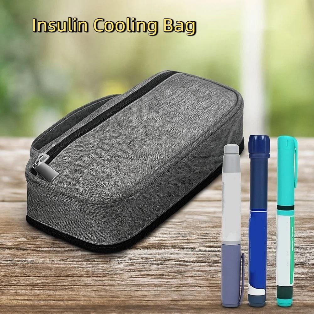 Pill Protector Lightweight Insulin Cooling Bag Wear-resistant Washable Insulin Carry Case Waterproof Insulin Cooler Diabetes