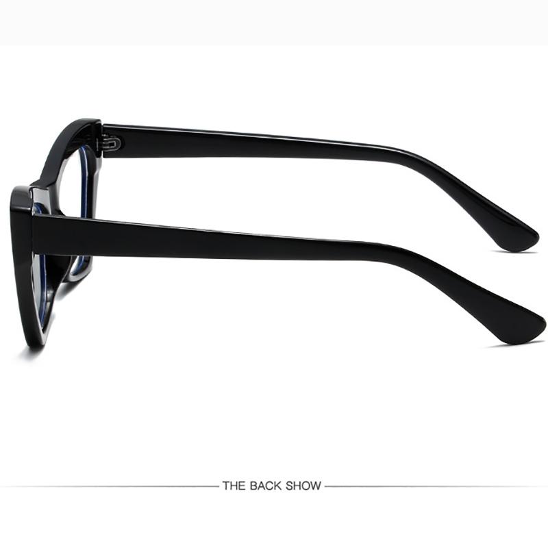 Kadınlar İçin Yeni Kedi Gözü Gözlükleri Mavi Işık Önleyici Şık Dekoratif Gözlük