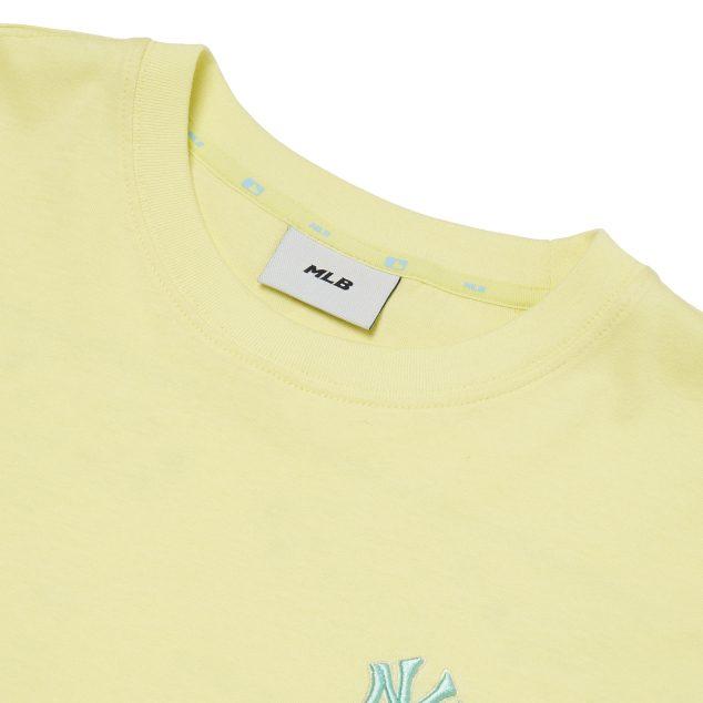 MLB Paisley SS22 T Shirt Unisex Yellow 3ATS52023-50YEL